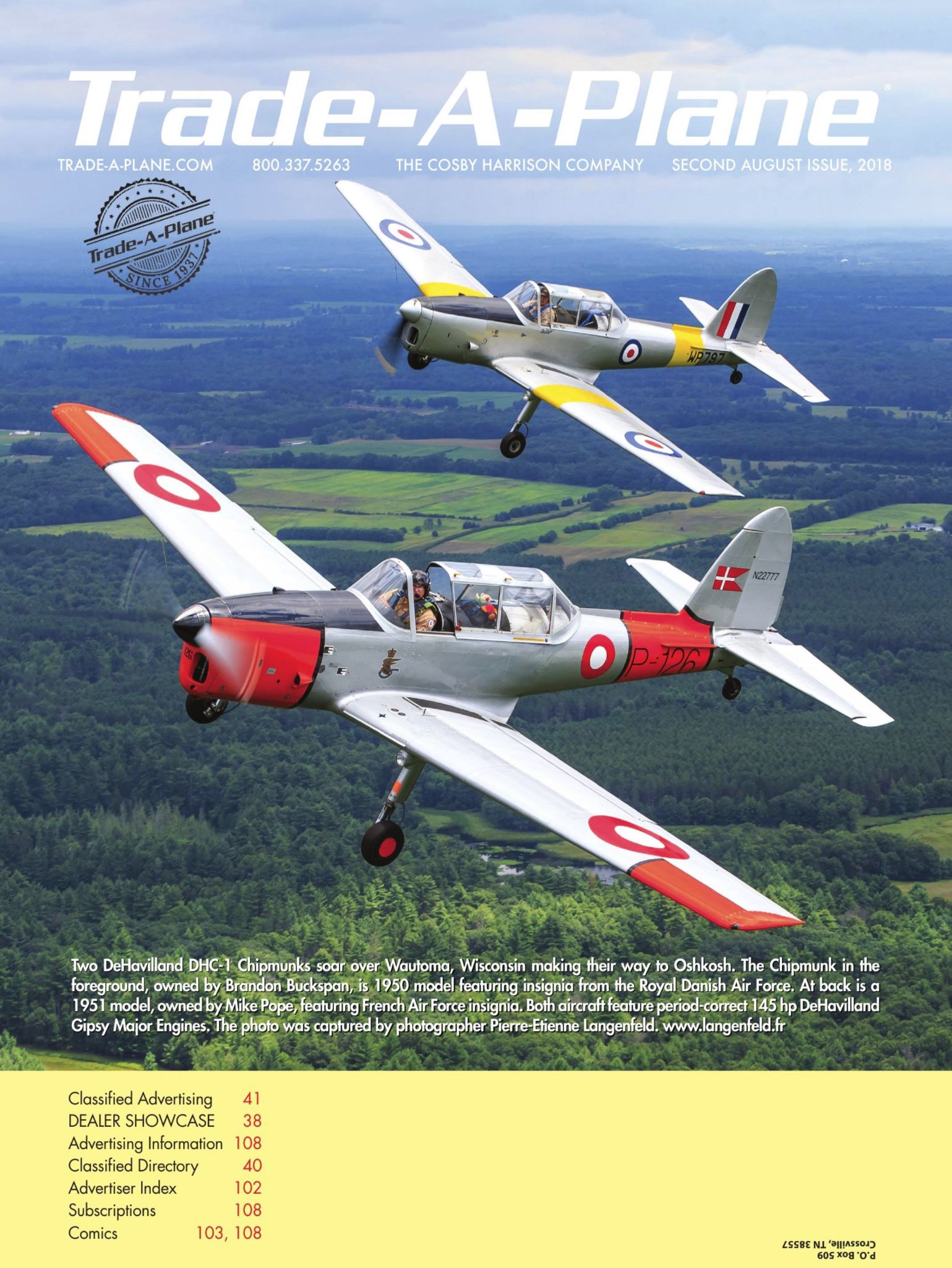 Cover Trade a Plane aout 18